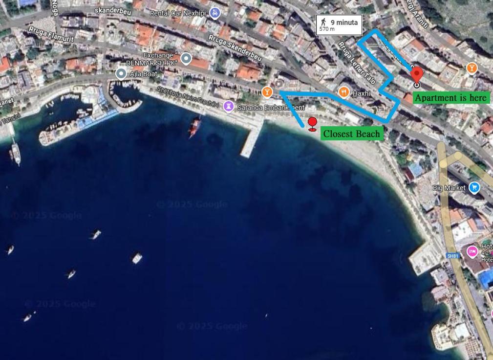Veranda Sea View Apartment Sarandë Exterior foto